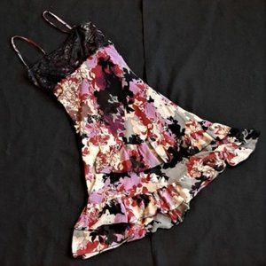 strapless open back dress Saints & Secrets Stunning Floral Print Dress – Showroom56 main image 0